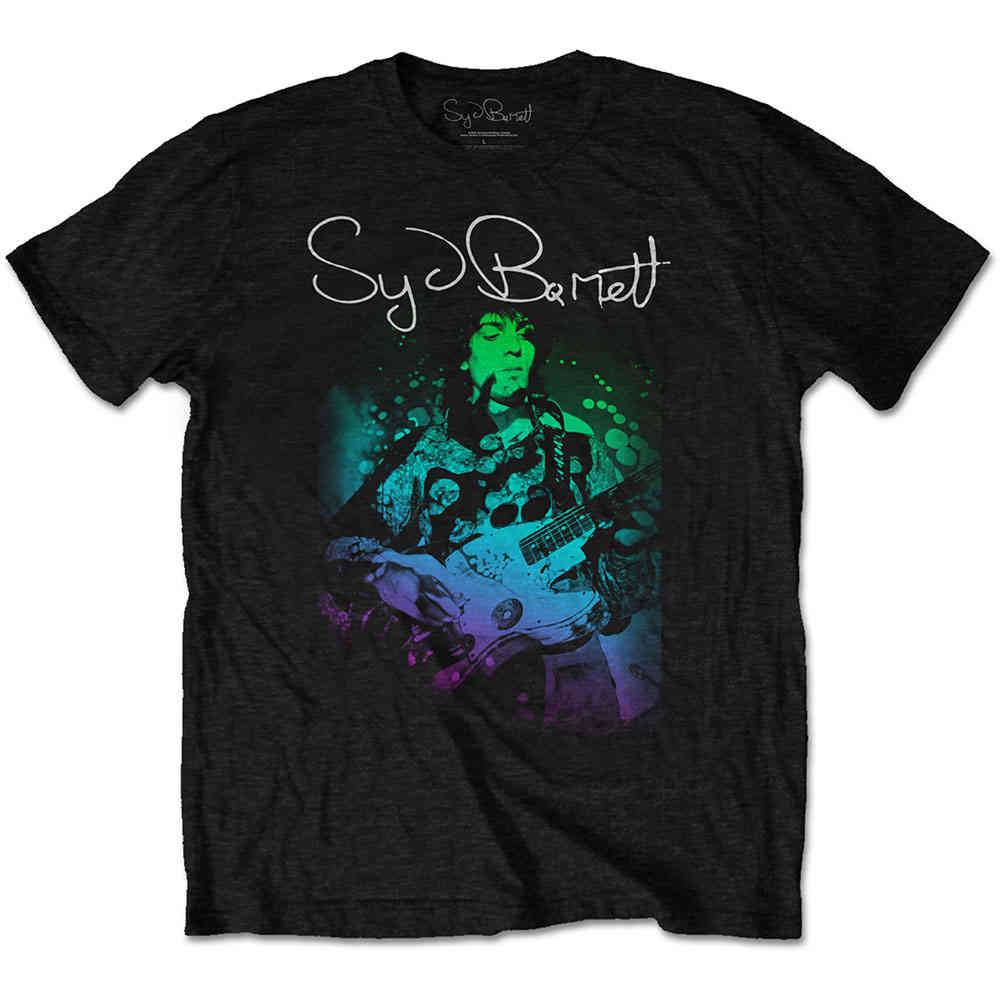 Syd Barrett - Psychedelic Mens Tshirt - Black